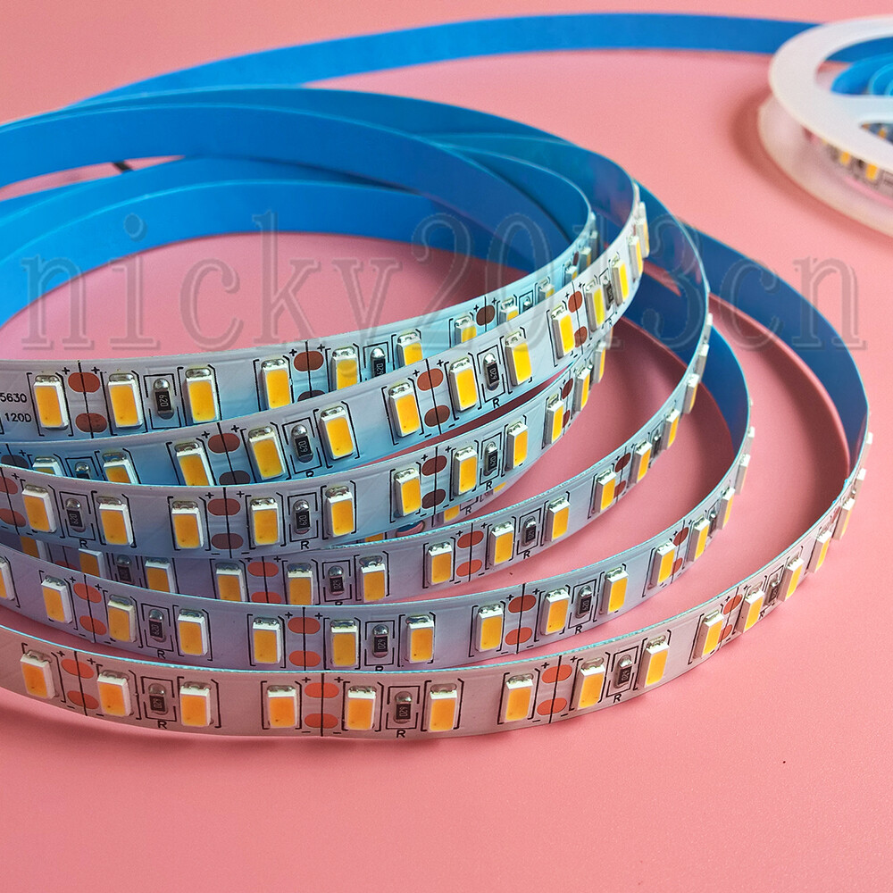 Super Bright 12V 5630 LED Flexible Strip Light Tape IP20 Cabinet Ceiling Lots gallery