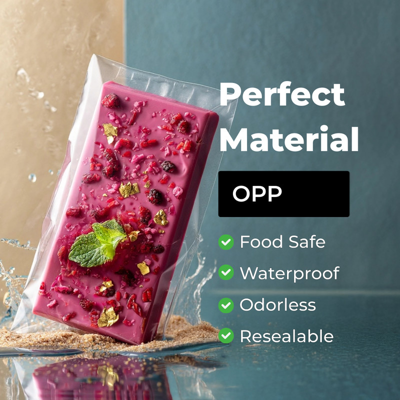 400 Select Your Size Clear Cello Self Sealable Bag Cellophane Plastic Packaging gallery