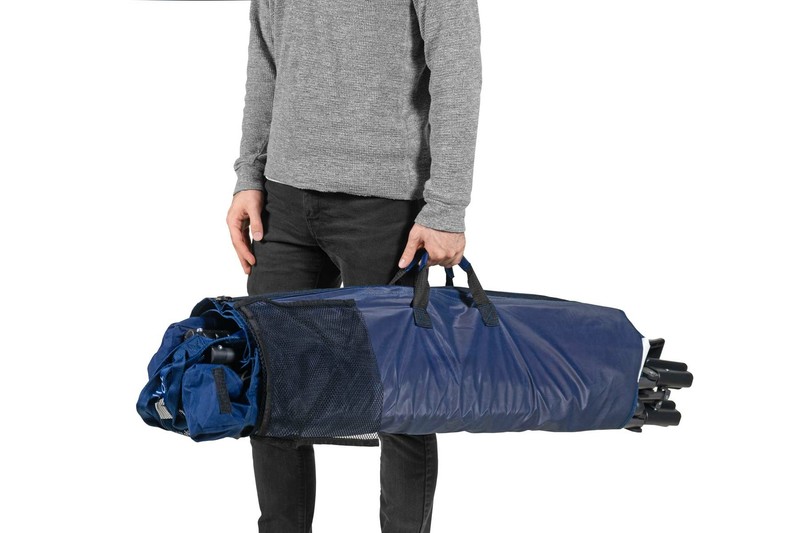 Zenithen (#OC582S-BD) Full-Sized Portable Folding Out/Indoor Hammock, Blue gallery