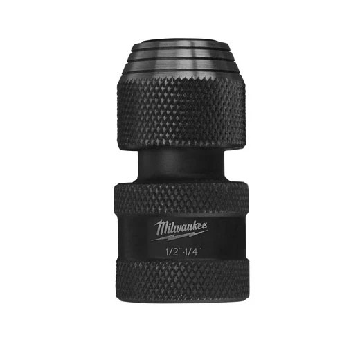 MILWAUKEE Impact Adapter 1/2 in. Square x 1/4 in. Hex Shockwave gallery