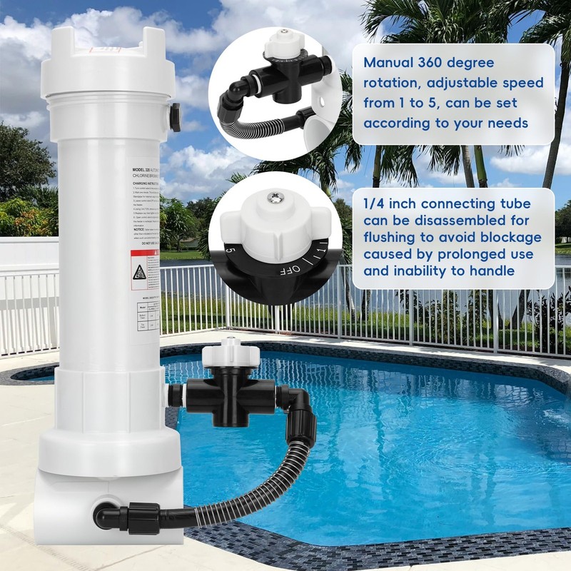 320 Chlorinator R171096 Compatible with Rainbow 320 Automatic in-Line Chlorin... gallery