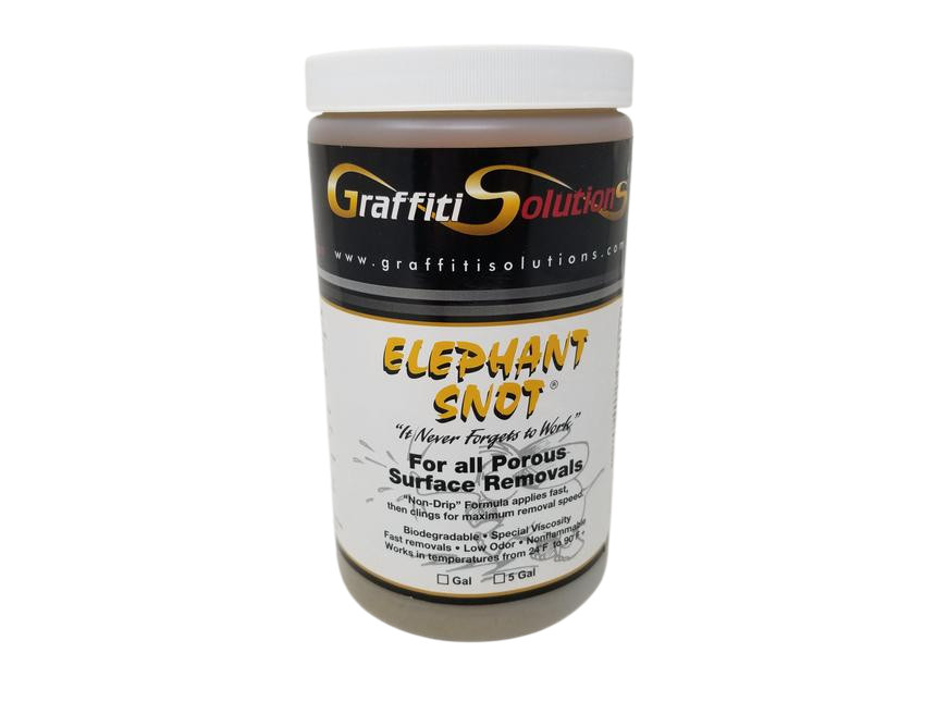 Graffiti Solutions - Elephant Snot Graffiti Remover - 1 Quart gallery