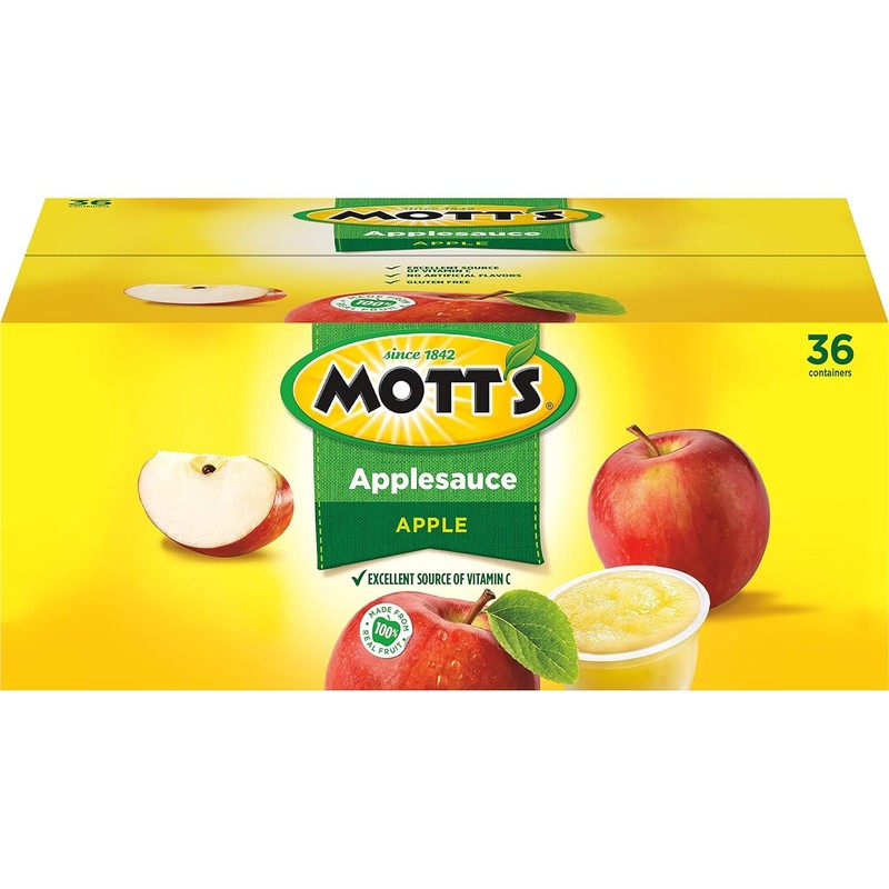 Mott's Applesauce No Artificial Flavors Vitamin C Select, (Flavour & Size). gallery