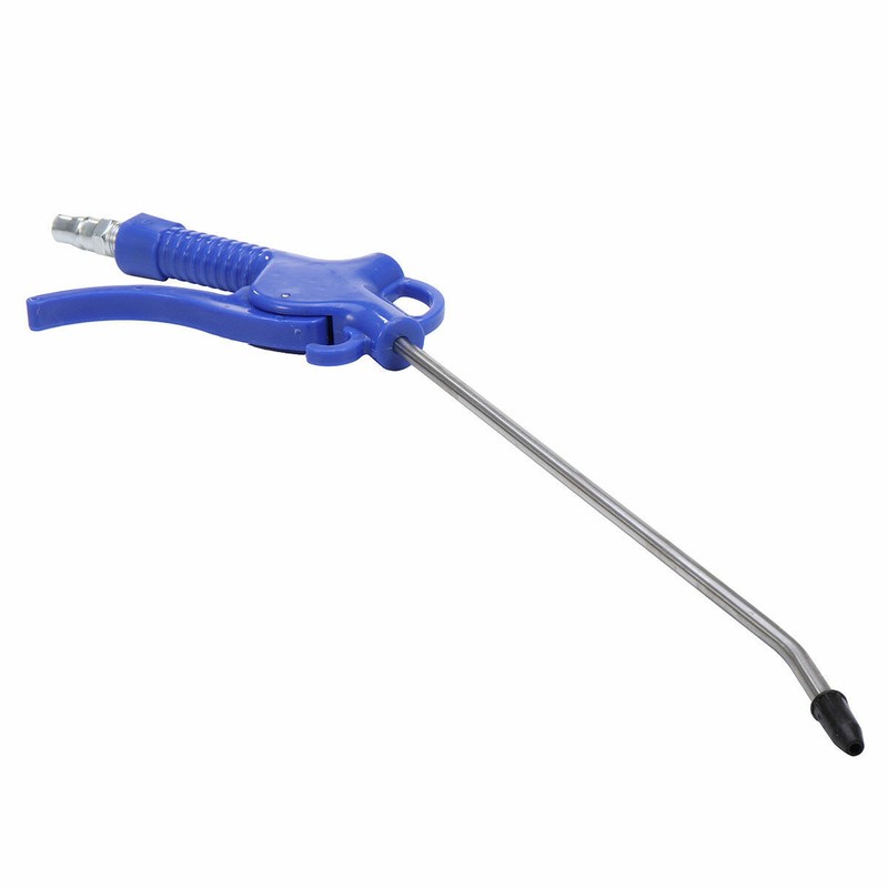 New 13" Long Offset tip Angle Nozzle Air Blow Gun with Pistol Grip Brass Pistol gallery