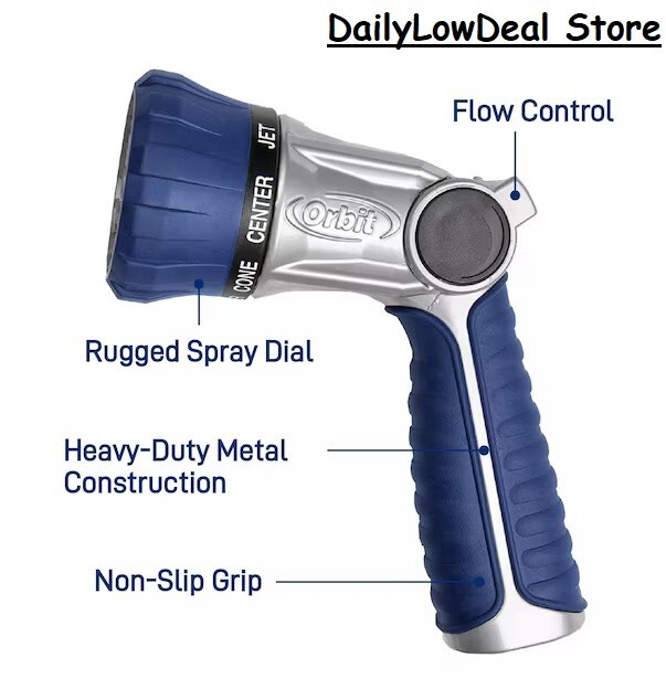 Orbit Max 8-Pattern Nozzle Durable Comfort & Each of Operation New gallery