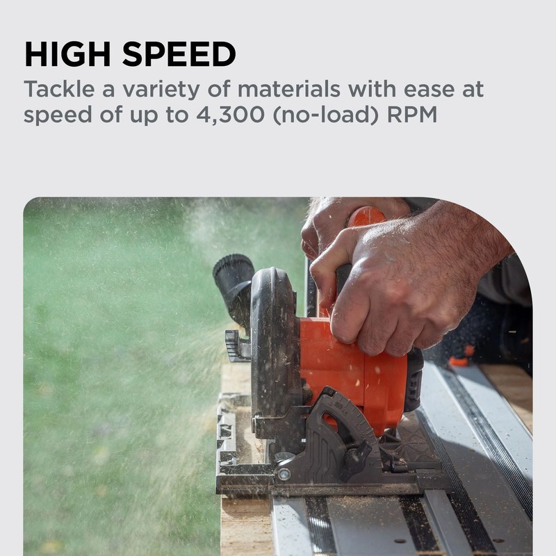 BLACK+DECKER® 20V MAX* Cordless Brushless 6-1/2 in. Circular Saw Kit - BLCS78E1 gallery