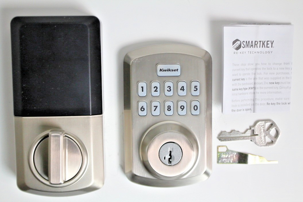 Kwikset Powerbolt 250 Keypad Electronic Deadbolt Satin Nickel for PARTS #99b gallery