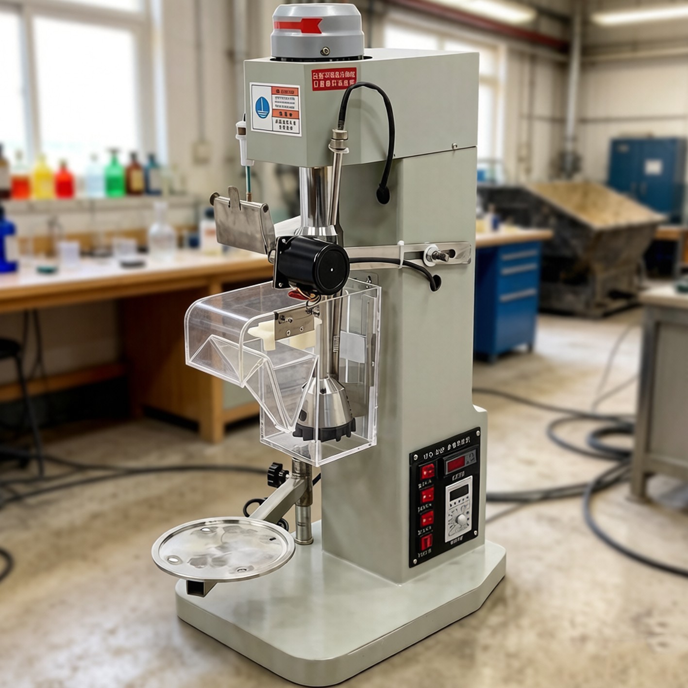 Lab Flotation Machine 1.5L Single Cell Mineral Flotation Experimental Equip.220V gallery