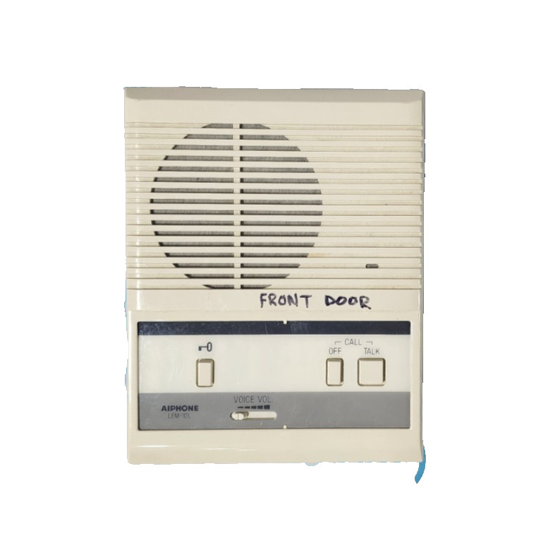 Aiphone LEM-1DL 1-Call Master Station Intercom with Door Release Button USED gallery