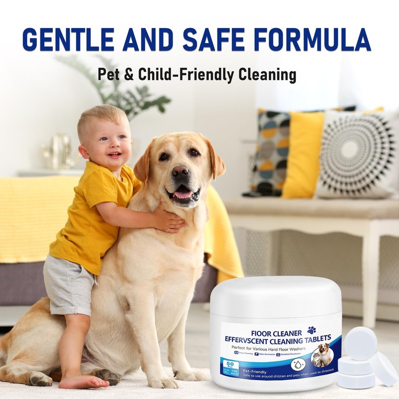 Floor Cleaning Solution, 50PCS Pet-Safe Formula Cleaner with Tineco Vacuum Mo... gallery