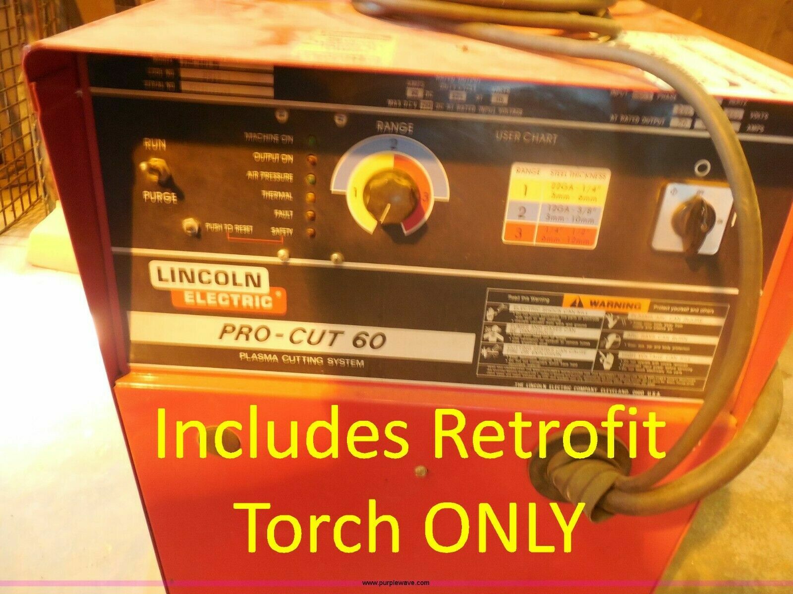 Replacement Plasma Torch 70A for Lincoln ProCut Pro Cut 60 Fix Repair gallery