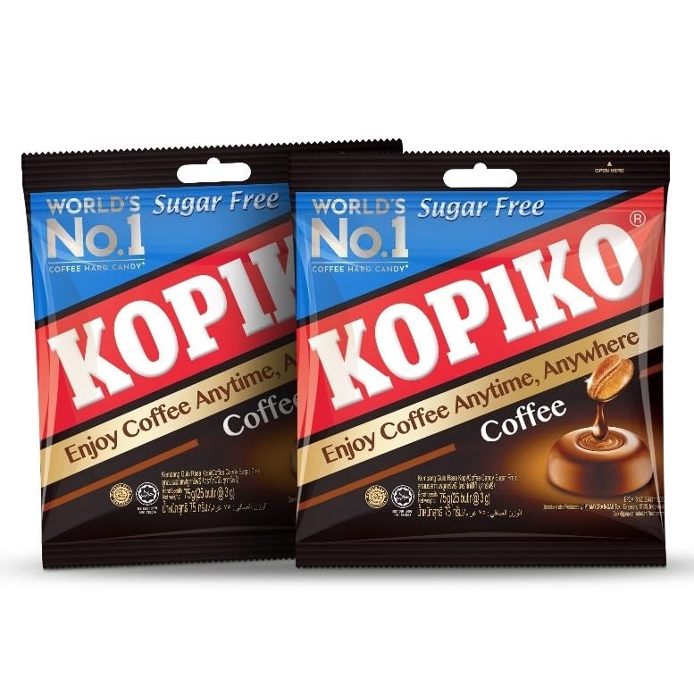 Kopiko Sugar Free Coffee Candy – Bold-Tasty Hard 5.29 Ounce (Pack of 2) gallery