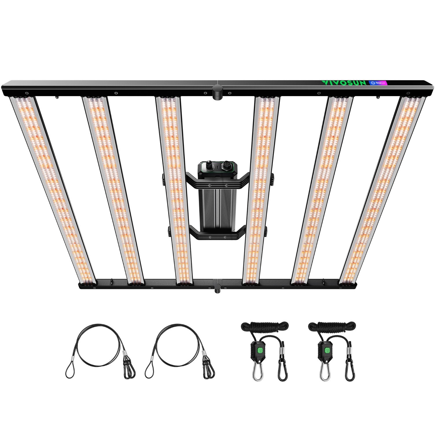 VIVOSUN LumaLight 500W LED Grow Light Bar Full Spectrum for 4x4ft Indoor Plants gallery