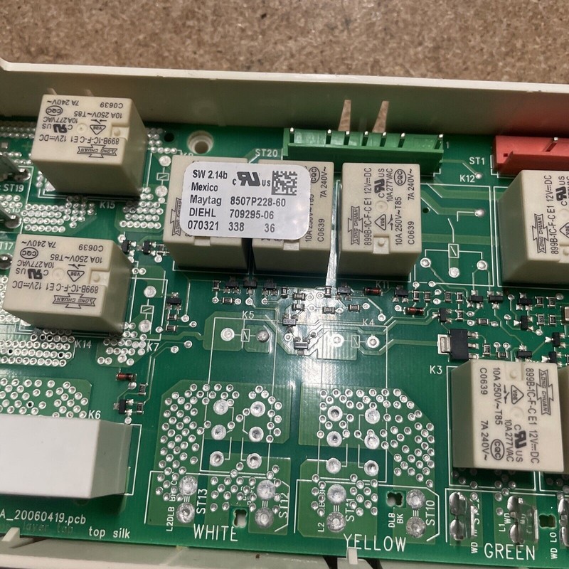 Bosch SIEMENS Dishwasher Control Board 8507P228-60 |KM1605 gallery