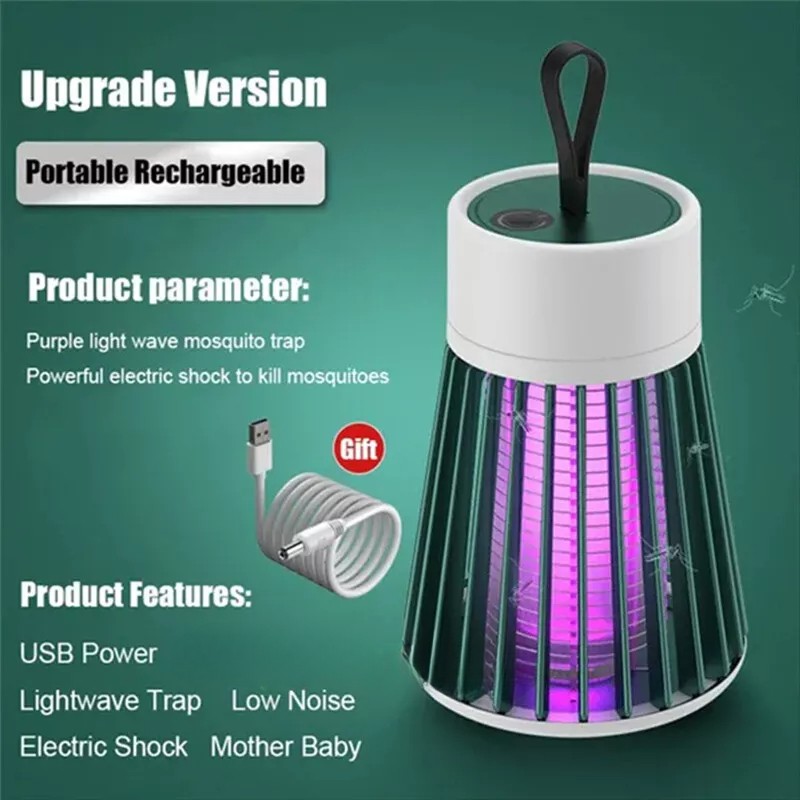 Electric Fly Bug Zapper Mosquito Insect Killer LED Light Trap Pest Control Lamp gallery