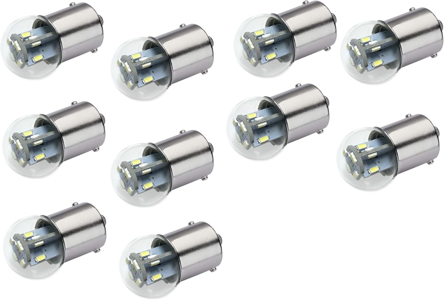 10 Count Dimmable LED Bulbs for G6 Base - 12/14VDC Miniature Replacement gallery