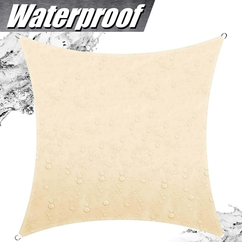 ColourTree Waterproof Rectangle Sun Shade Sail Canopy Fabric Outdoor Patio gallery