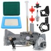 Carburetor Kit Fits 5hp 5.5hp Engines 6 Pcs Fuel Filter Gasket Spark Plug for Ti gallery