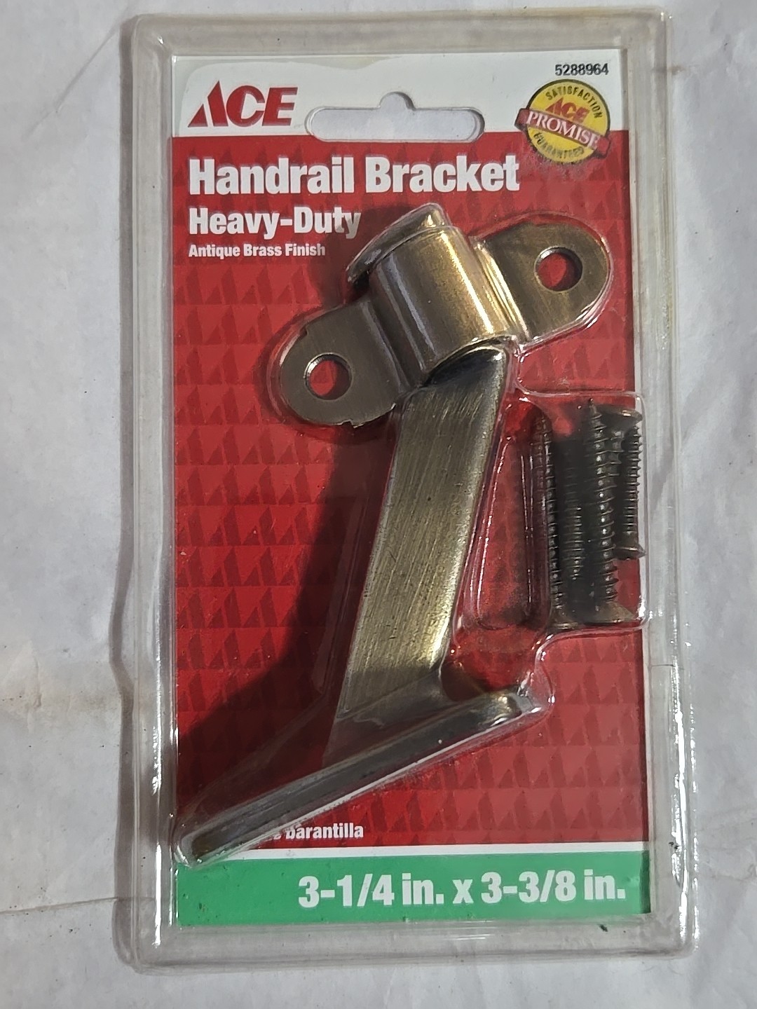 ACE HandRail Bracket, Antique Brass 5288964 NEW gallery
