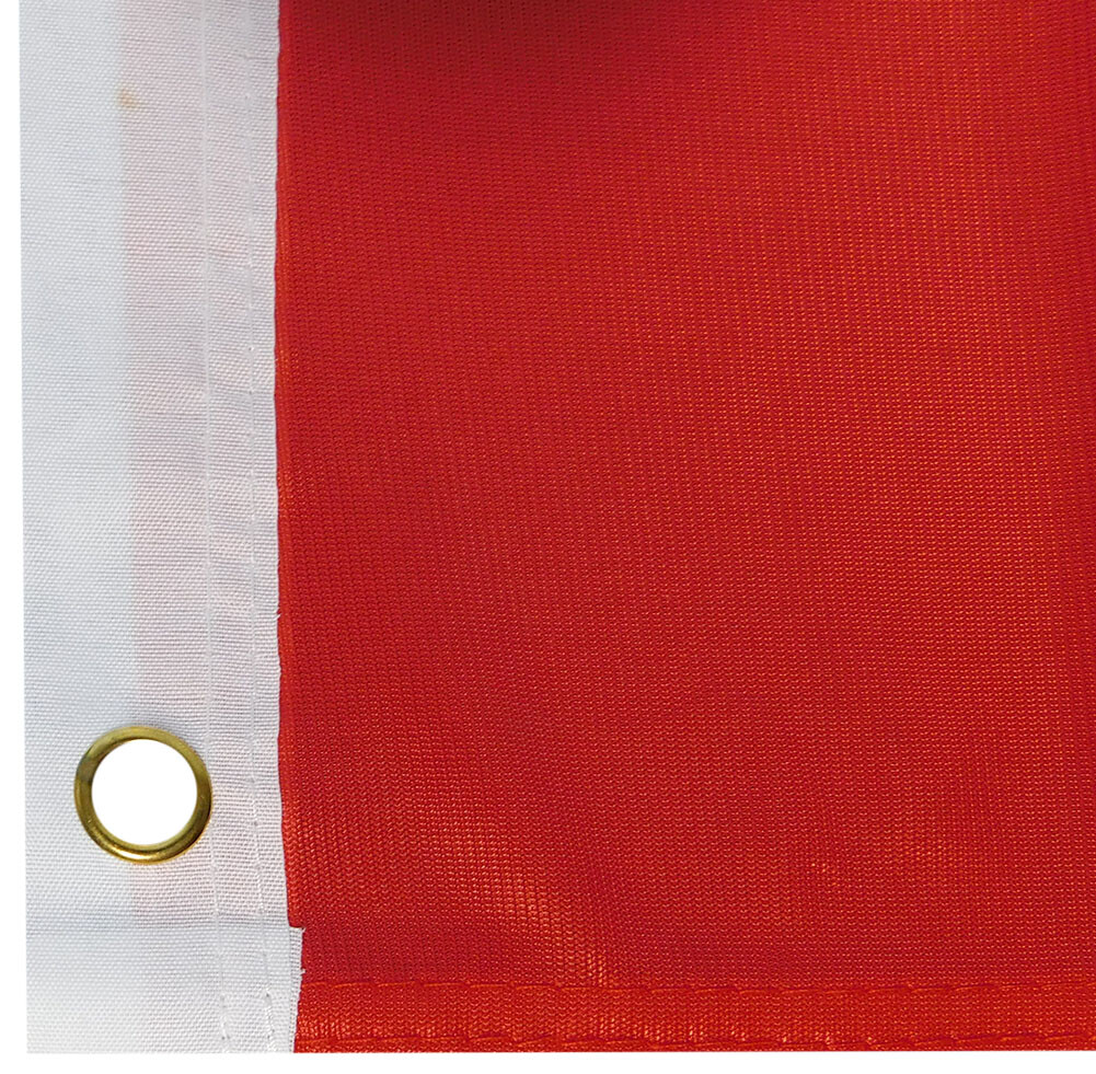 12x18 Red Solid Color Plain 12"x18" Rough Tex 100D Car Boat Flag Banner Grommets gallery