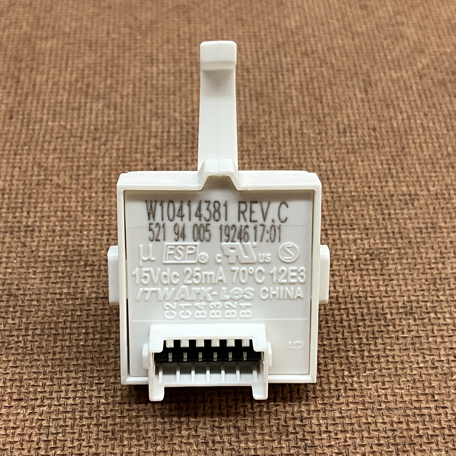 Whirlpool Amana & Others Washer Dryer Selector Switch W11168256 (W10414381) gallery