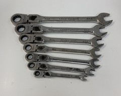 Craftsman USA 7pc SAE Locking Flex Ratcheting Wrench Set -GK-g 42483 42482 42481