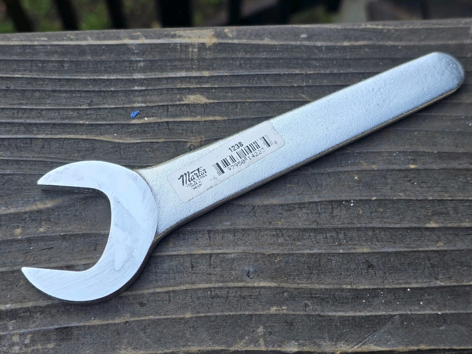 Martin 1-3/16" Thin Pattern Service Pump Wrench 1238 gallery