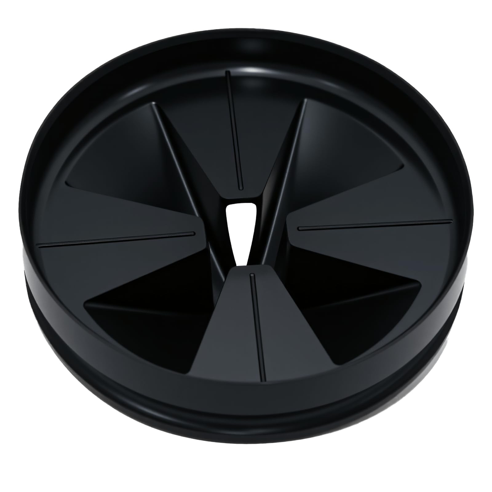 Garbage Disposal Splash Guard 3 3/8" for InSinkErator Evolution 3 3/8", Black gallery