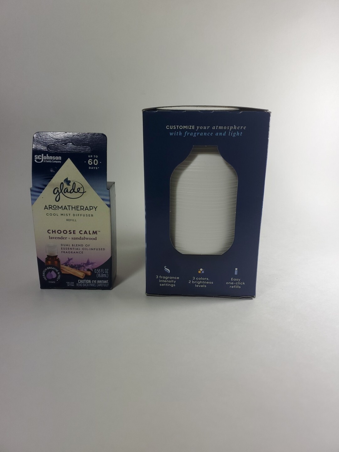 Glade Aromatherapy Essential Oil Diffuser with 2 Refill Lavender & Sandalwood gallery