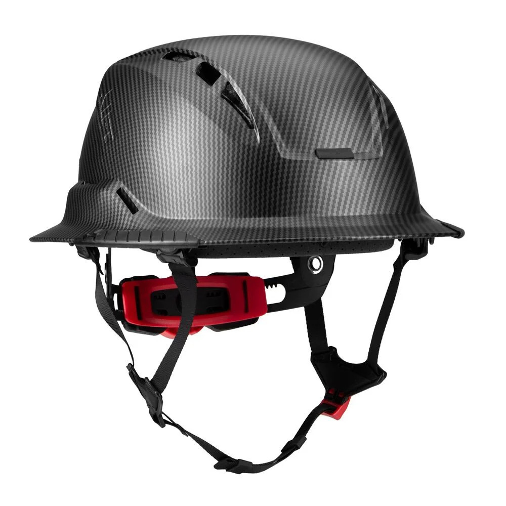 Lift Safety Radix Type 2 Full Brim Hard Hat, Vented, Black Carbon gallery