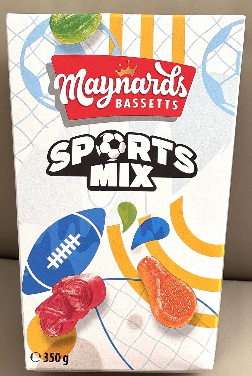 Maynards Bassetts Sports Mix – Imported UK/Irish Fruit Gums Candy 350g Gift Box gallery