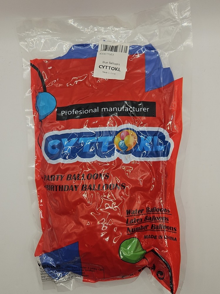 12 Inch Balloons 200 Count Blue