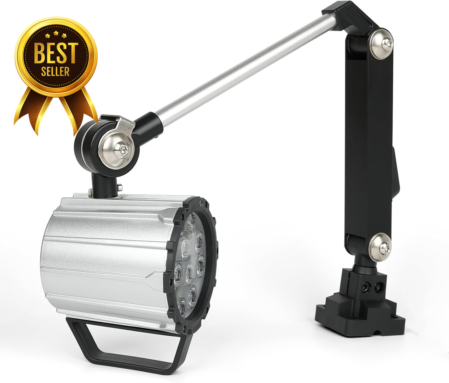 18W Articulating LED Work Light 1800 Lumens Flexible Machine Lathe Drill Light gallery