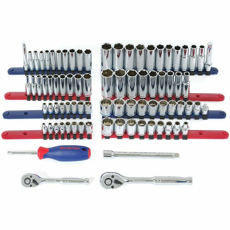 WORKPRO 322-Pieces Basic Household Hand Tool Home Repair Tool Kits With Tool Bag gallery