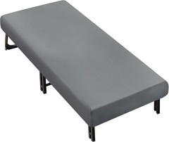 Cot Sheets 31″ x 75″(Sheet Only), Fitted Sheet Ultra Small Single, Gray