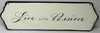 LIVE WITH PASSION Enamel Sign Size 12” x 3 “Inches Home Decor gallery