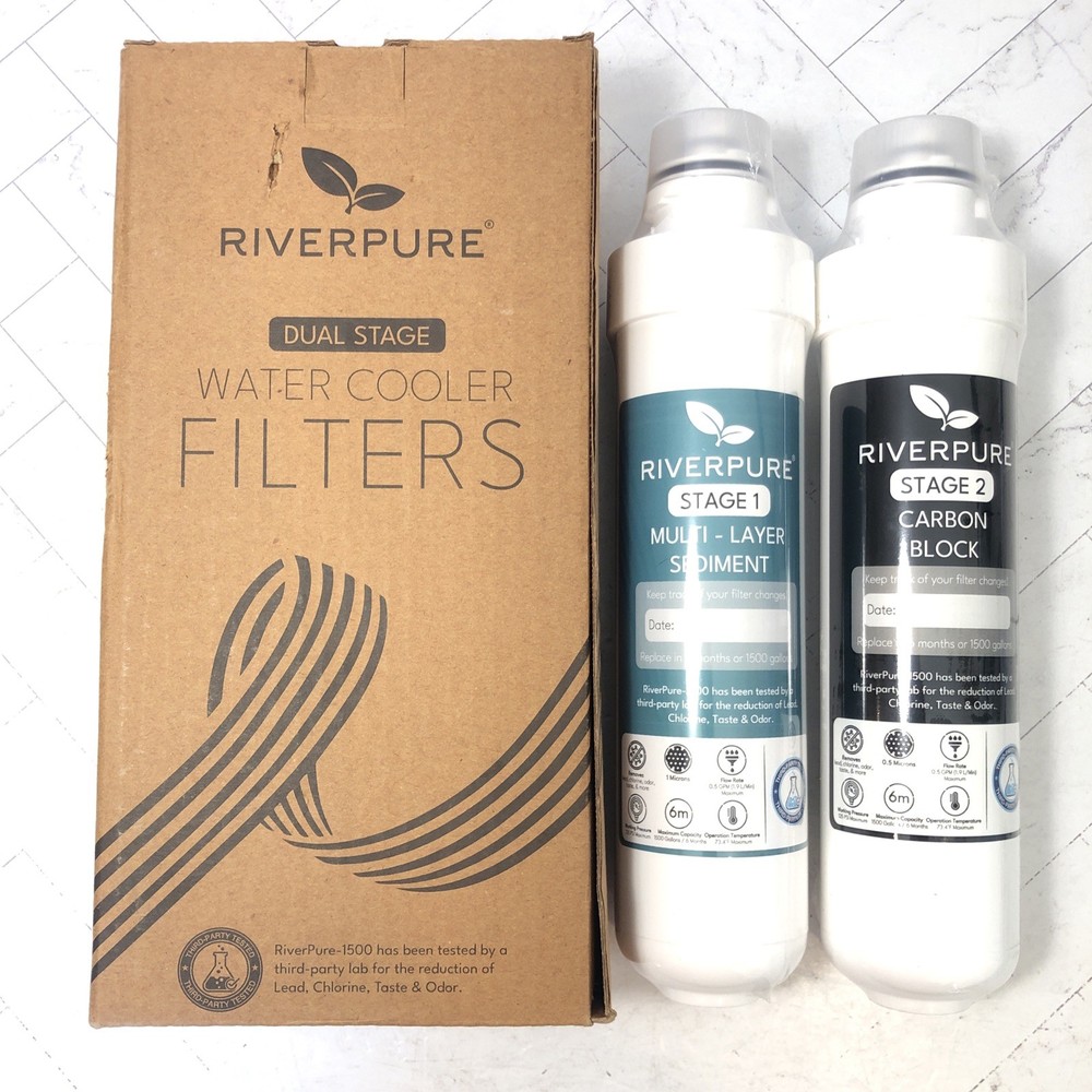 RIVERPURE - 1500 Two-Stage Replacement Filter Compatible with Avalon 2.5x10"
