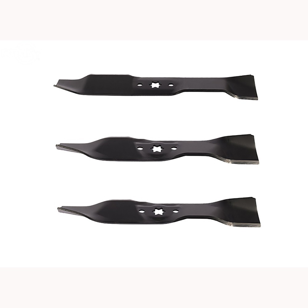 Yard Man 46 Inch Deck Lawn Tractor Blade Kit, 16.28in Blade (2), 14.88" (1) gallery