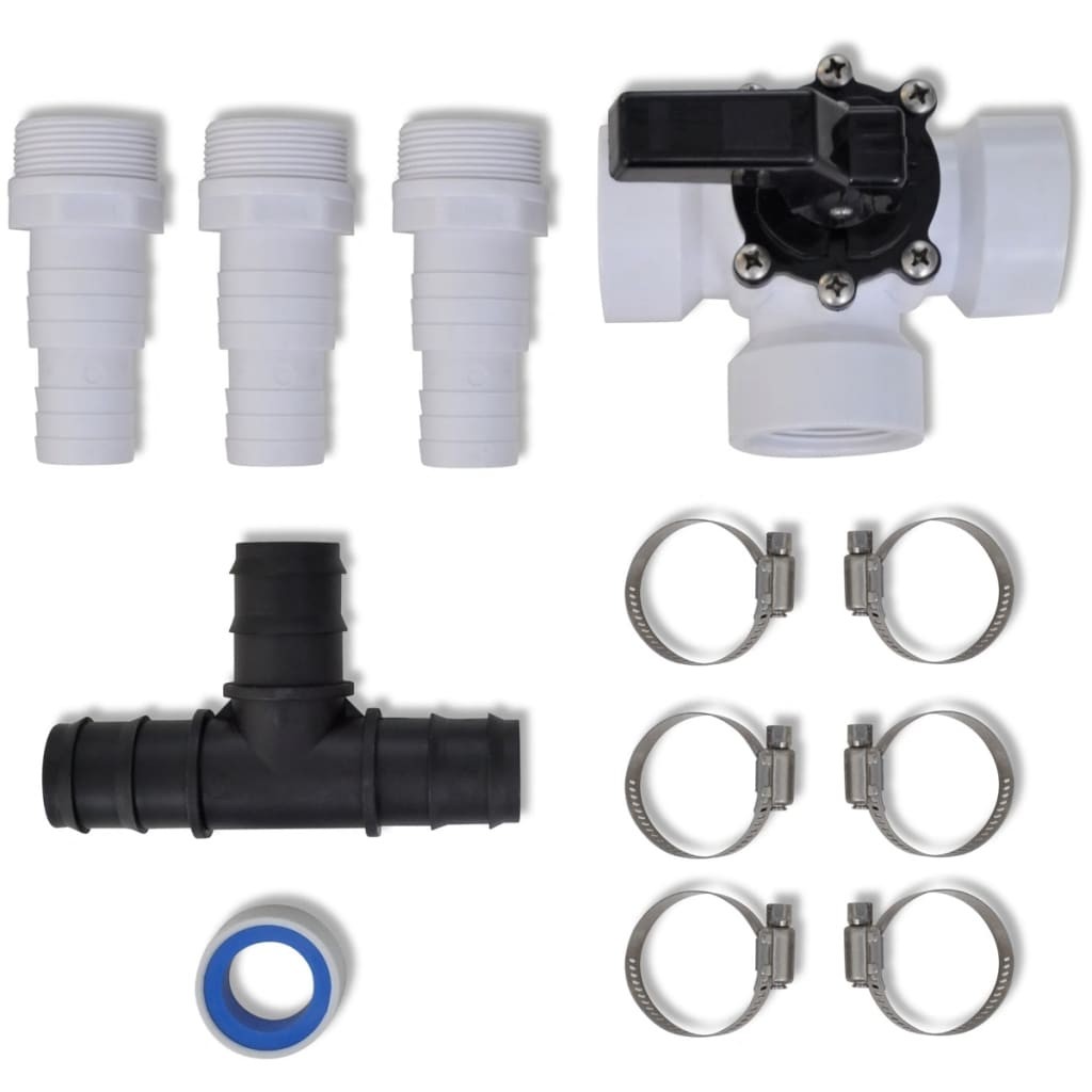 Pool Heater Bypass Solar Heater Bypass Kit for Pool Solar Heating System vidaXL gallery