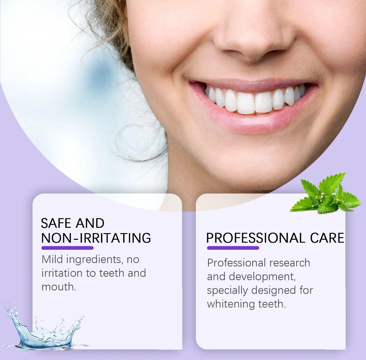 EELHOE V34 1 Fl Oz. Purple Toothpaste Toothpaste Teeth Repairing, Oral Cleansing gallery