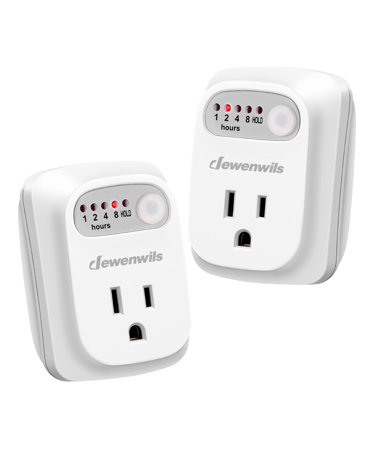 DEWENWILS Auto Shut Off Outlet Timer 2-Pack 15A 1000W for Safety & Energy Saving gallery