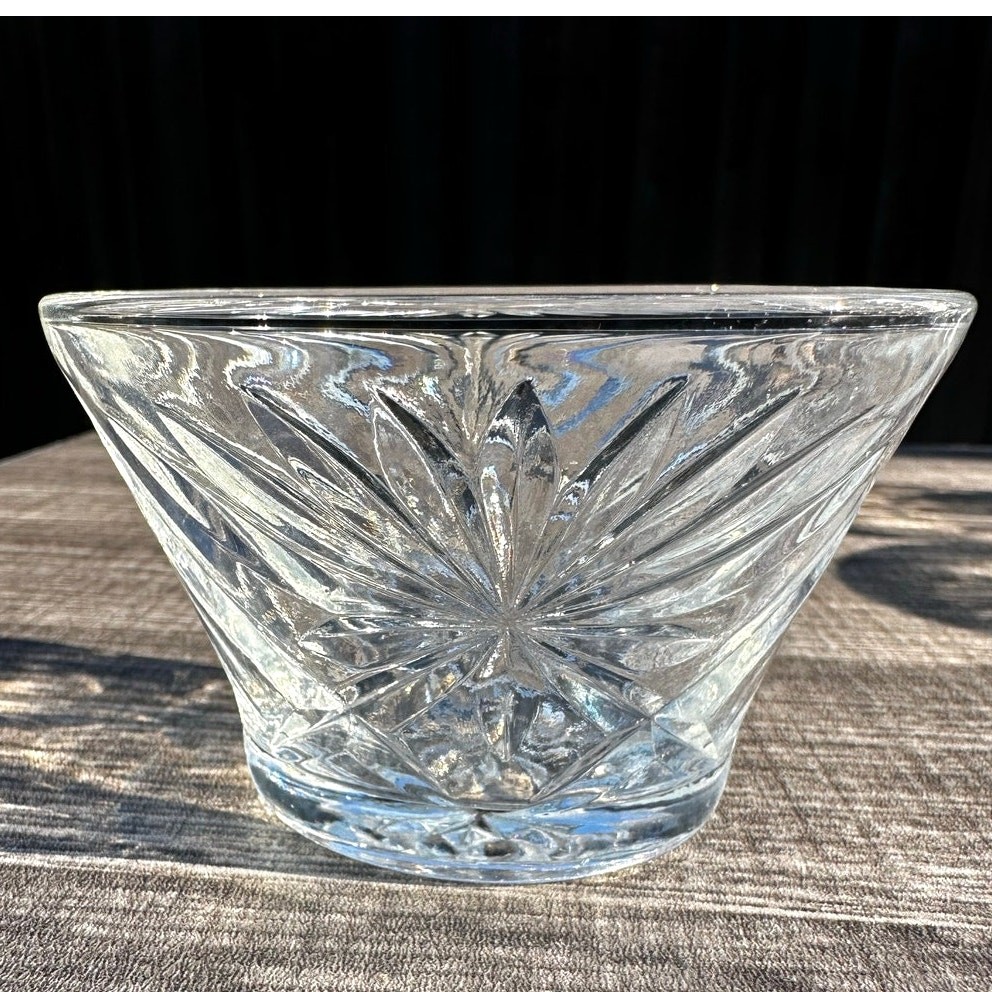 Anchor Hocking Prescut Vintage Clear Small Dessert/Custard Cup-Set of 5 gallery