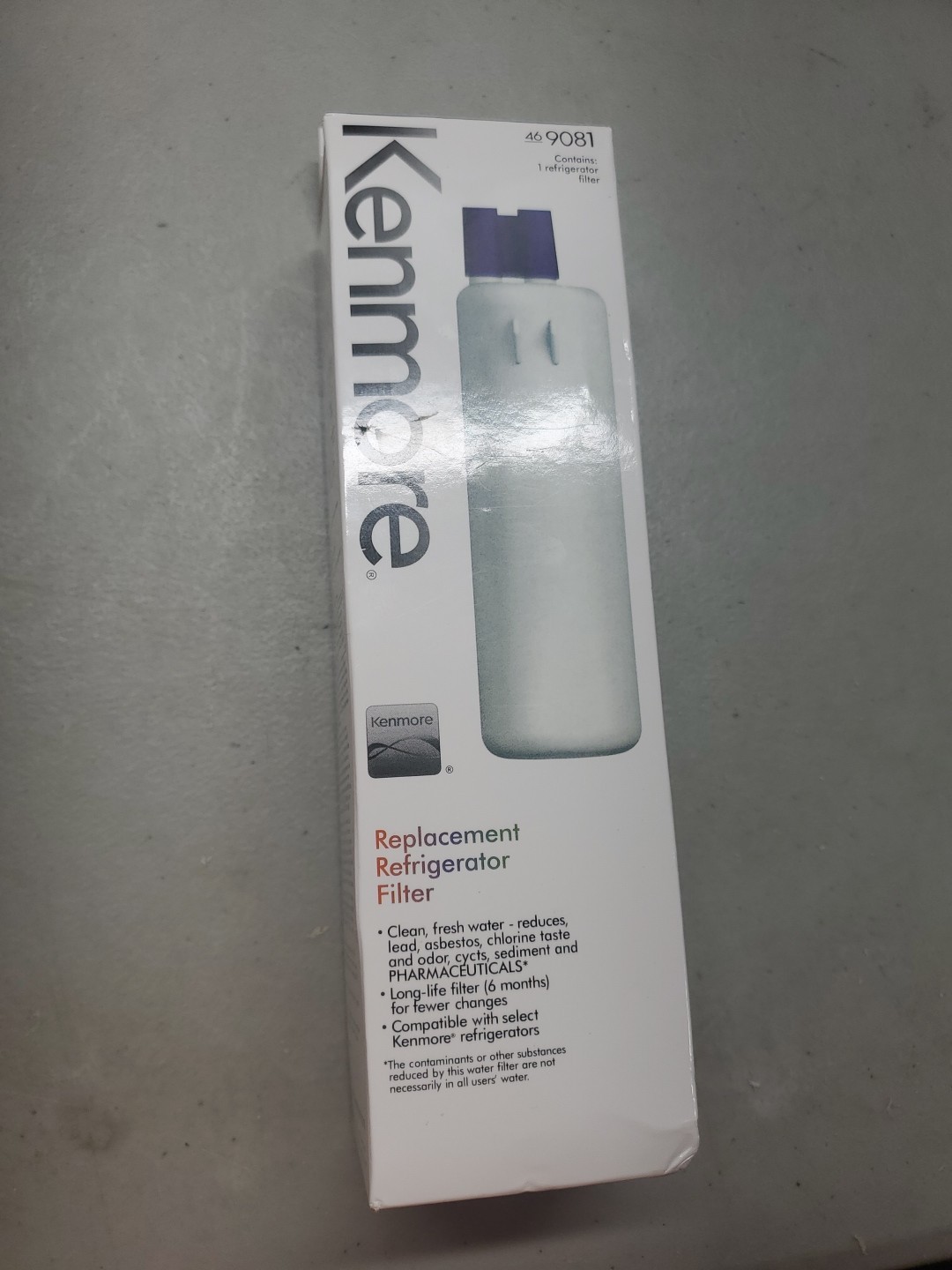 4- Kenmore 9081 Replacement Refrigerator Water Filters 46-9081 46-9930 gallery