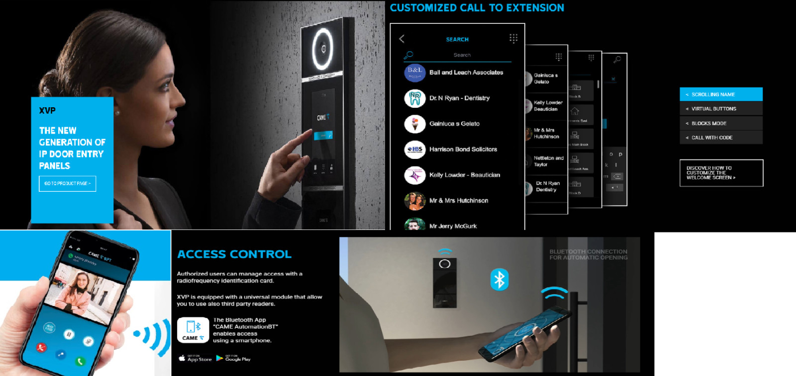 Video Intercom Multi-Tenant 128 Units Remote App Door Control System gallery