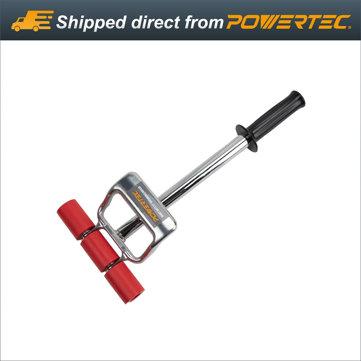 POWERTEC Extendable Roller 17"-27" Heavy-Duty Flooring Seam Press Roller (71033) gallery