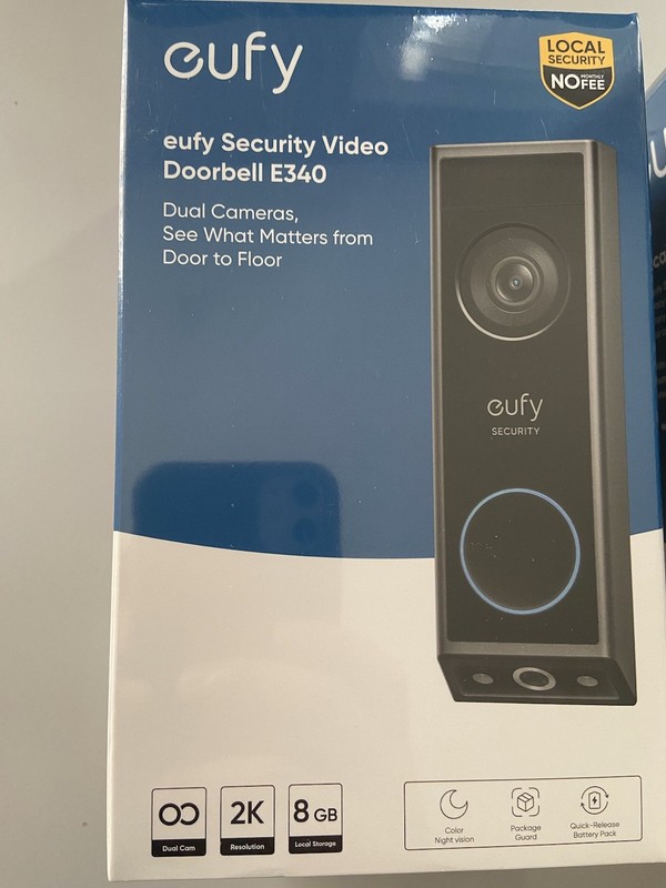 eufy Security Video Doorbell Camera E340 Night Vision HomeBase S380 (HomeBase 3) gallery