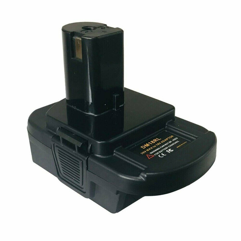 Converter For Dewalt Battery Adapter For Milwaukee 18V To For Ryobi 18V DM18RL gallery