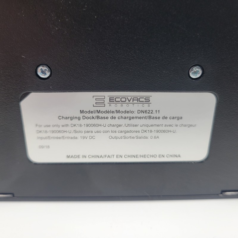 Ecovacs Deebot Charging Docking Station Base for 500 600 601 DC3G DN622 DN622.11 gallery