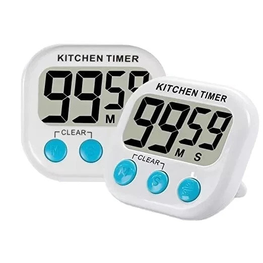 Magnetic Large LCD Digital Kitchen Cooking Timer Count Down Up Clock Loud Alarm gallery