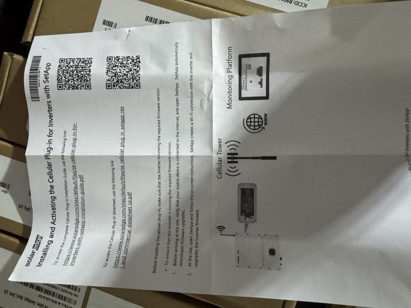 SolarEdge 5 Year Cellular Plug-In Kit gallery